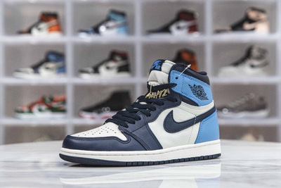 H12纯原 Air Jordan 1 OBSIDIAN 黑曜石