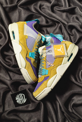H12纯原 AJ4 Union La x Air Jordan 4 Retro SP “Desert Moss” 荒漠苔藓 30周年 男女同款