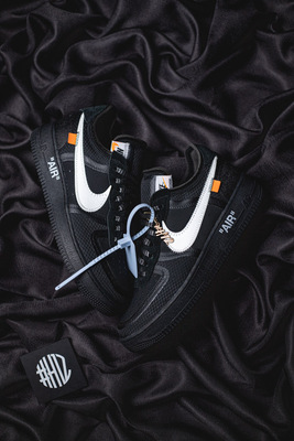 H12纯原 OFF-WHITE X AIR FORCE 1 LOW &nbsp;VIRGIL The Ten Black White 2.0 黑白