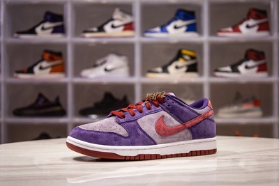 H12纯原 Dunk Low "Plum" 树莓配色