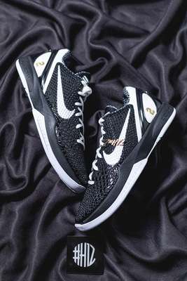 #H12纯原官网 Nike Kobe 6 Protro “Mambacita Sweet 16” 实战篮球鞋 3.0 升级版 黑白 GiGi 曼巴基金会 CW2190-002