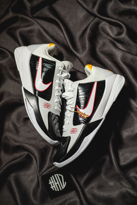 #H12纯原 Nike Zoom Kobe 5 Protro “Bruce Lee Alt” 黑白 李小龙 低帮 篮球鞋 CD4991-101