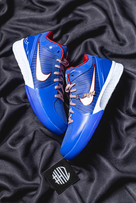 H12纯原 ZK4 Nike Zoom Kobe 4 Protro “Philly” 费城 蓝色 低帮 科比四代 篮球鞋 FQ3545-400