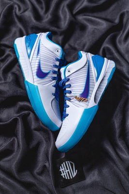 #H12纯原 Nike Zoom Kobe 4 Protro “Draft Day” 选秀日 全明星 蓝白 ZK4 科比四代 低帮实战篮球鞋 AV6339-100