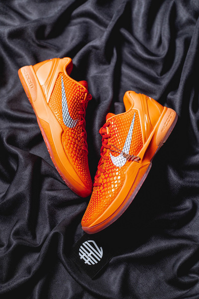 #H12纯原官网 Nike Zoom Kobe 6 Protro “Total Orange” 橙银色 低帮实战篮球鞋 IH1871-800
