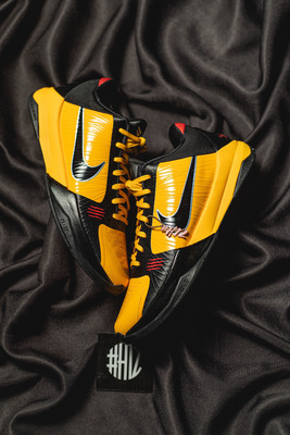 #H12纯原 ZK5 科比5 Nike Zoom Kobe 5 Protro “Bruce Lee” 黑黄 李小龙 低帮 篮球鞋 黄龙 CD4991-700