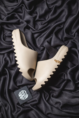 H12纯原 YEEZY SLIDE "Pure" 暖沙黄 椰子拖鞋