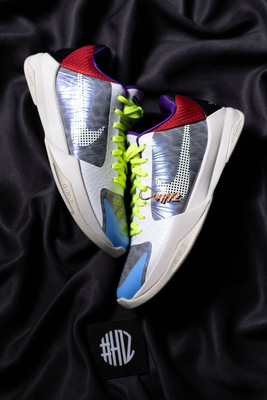 #H12纯原 Nike Zoom Kobe 5 PJ Tucker 白灰绿 实战篮球鞋 CD4991-004