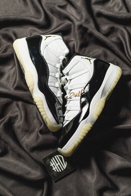 #H12纯原 Jordn Air Jordan 11 “Gratitude” DMP 金砖白黑 2023版 高帮篮球鞋 AJ11 CT8012-170