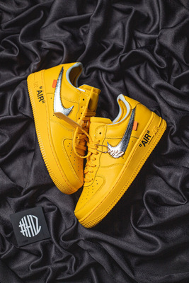 H12纯原 NK Air Force 1 X Off-White "University Gold" 金银