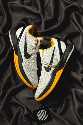 #H12纯原 Nike Kobe 6 Protro “White Del Sol” 黑白黄 科比 季后赛 CW2190-100